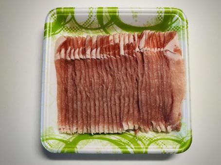 しゃぶしゃぶ用国産豚肉 しゃぶしゃぶ用国産豚肉 肉,豚肉,しゃぶしゃぶの写真素材