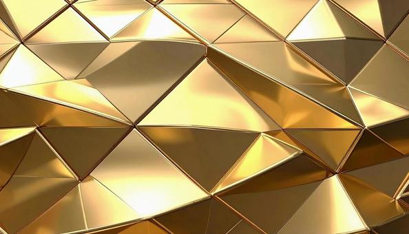 金色の金属ブロックの背景 金色の金属ブロックの背景の写真