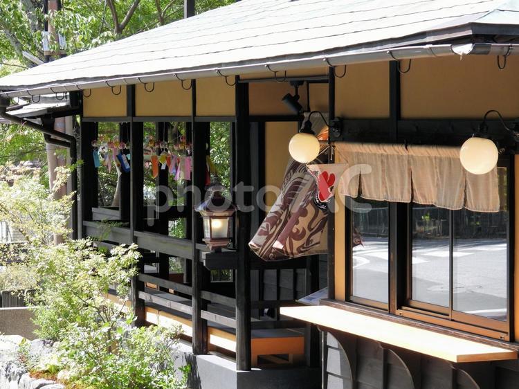 夏の風景　風鈴 夏の風景,風鈴,かき氷の写真素材