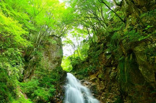 Photo, sanzu waterfall, waterfall, water, 