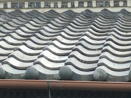 屋根瓦 瓦,屋根,瓦屋根の写真素材