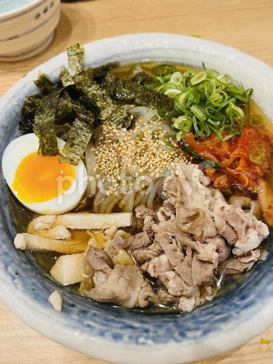 大分名物の冷麺 冷麺,大分,名物の写真素材
