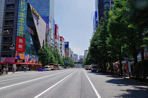 秋葉原2025夏 中央 秋葉原2025夏 中央 秋葉原,中央通り,外神田3丁目の写真素材