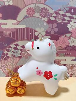 午 馬,干支,十二支の写真素材