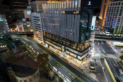 銀座の夜景 銀座の夜景の写真