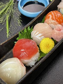 かわいい手毬寿司 寿司,手毬寿司,にぎり寿司の写真素材