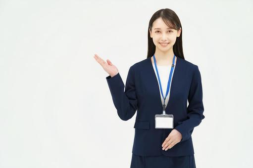 Woman in a suit, affaires, information, réceptionniste, JPG