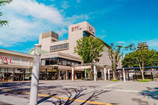 【福島】福島駅の景色 福島駅,福島,駅の写真素材