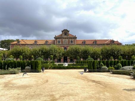 カタルーニャ議会(バルセロナ) カタルーニャ議会(バルセロナ) バルセロナ,スペイン,バルセロネータの写真素材