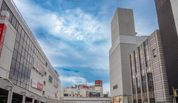 町田駅 町田駅 町田,駅,晴れの写真素材
