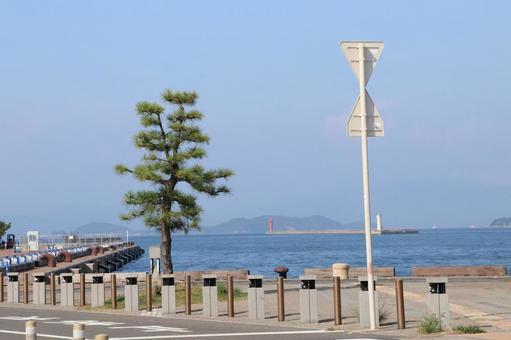 高松港の風景 高松港の風景の写真