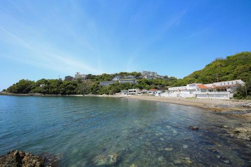 兵庫県赤穂市 福浦海水浴場 兵庫県赤穂市 福浦海水浴場 福浦海水浴場,福浦,海水浴の写真素材