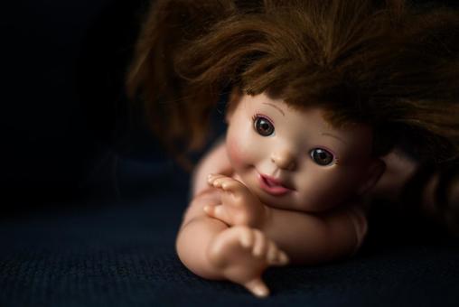 古い人形の写真