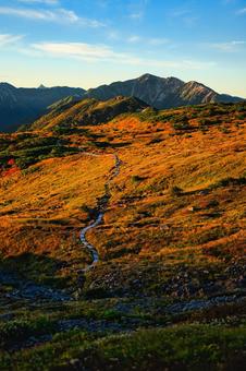 北アルプスの立山連峰の五色ヶ原 北アルプスの立山連峰の五色ヶ原 北アルプス,立山連峰,五色ヶ原の写真素材