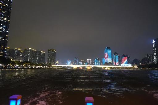 珠江ナイトクルーズ(広州市) 珠江ナイトクルーズ(広州市)の写真