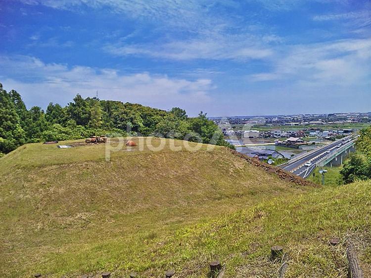 塩津山墳墓群（荒島古墳群）（安来市） 塩津山一号墳,塩津山古墳群,塩津山古墳の写真素材
