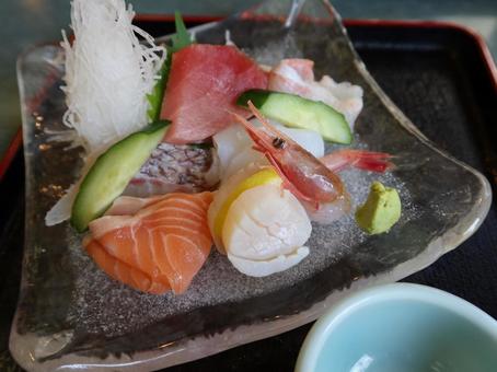 熊谷 お刺身盛り合わせ 熊谷,刺身,盛り合わせの写真素材