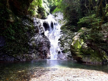 滝 滝 滝,水,山の写真素材