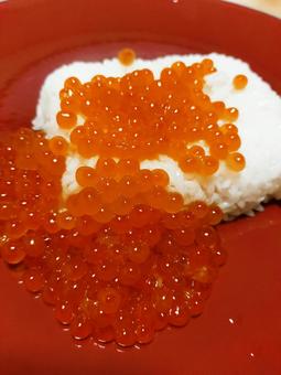 いくらごはんの写真