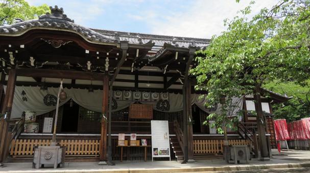 桑名宗社 春日神社 拝殿 桑名宗社 春日神社 拝殿の写真