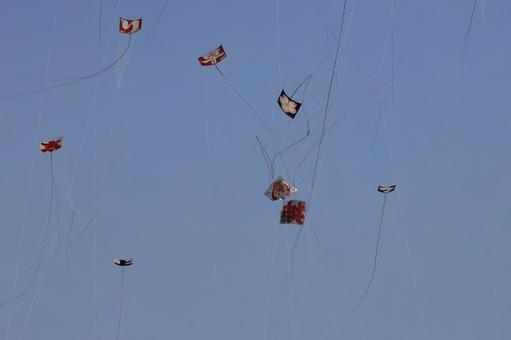 浜松まつり 凧揚げ合戦 浜松まつり 凧揚げ合戦 凧揚げ合戦,浜松まつり,凧揚げの写真素材