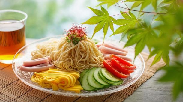 冷やし中華 夏の涼風・麺料理・日本食 冷やし中華 夏の涼風・麺料理・日本食の写真