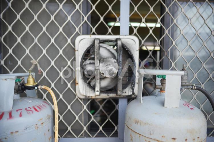 台湾の換気扇 台湾,換気扇,ガズボンベの写真素材