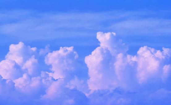 空画像・背景素材/夏の空雲・入道雲 空画像・背景素材/夏の空雲・入道雲の写真