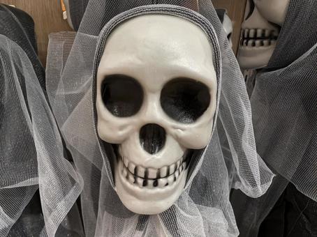 髑髏の死神、ハロウィン、ホラー(横位置) 髑髏の死神、ハロウィン、ホラー(横位置) ガイコツ,ドクロ,ハロウィンの写真素材