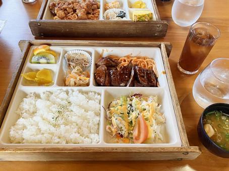 ヘンリーインのステーキ定食 滋賀県長浜市,ヘンリーイン,ログレストランの写真素材