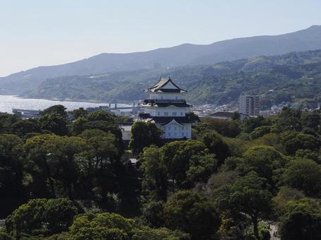 小田原城 小田原城 小田原城,天守閣,都市風景の写真素材