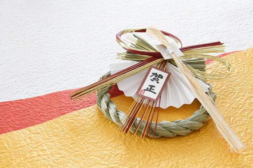 お正月　イメージ お正月,正月,年賀状の写真素材