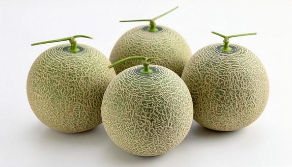 マスクメロン3コA マスクメロン3コAの写真