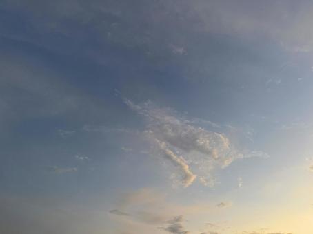 空 空 空,そら,雲の写真素材