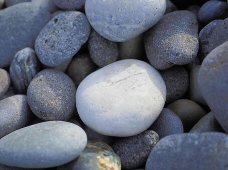 海岸の小石 小石,石,ヒスイ海岸の写真素材