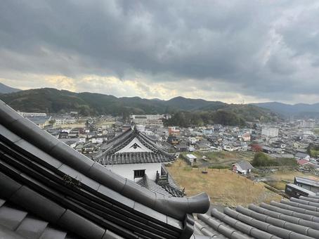 Photo, continent city, shikoku, iyo, 
