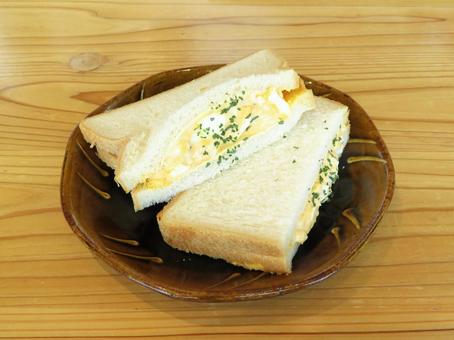 たまごサンドイッチ 卵サンドイッチ,サンドイッチ,朝食の写真素材