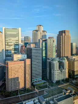 Scenery around Osaka Station, JPG Scenery around Osaka Station, JPG