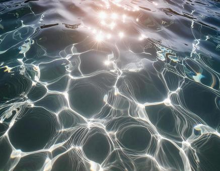 水面のテクスチャ 水面のテクスチャの写真