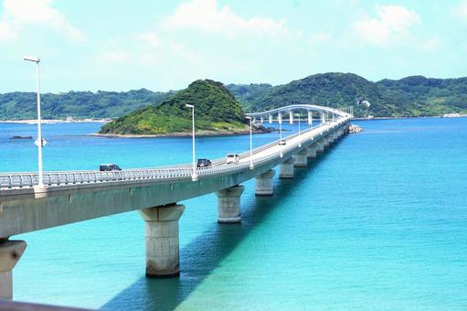 山口県角島大橋 山口県角島大橋の写真