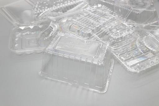 透明トレイ 透明トレー,トレイ,透明の写真素材