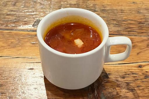 ミネストローネ ミネストローネ ミネストローネ,野菜のスープ,トマトスープの写真素材