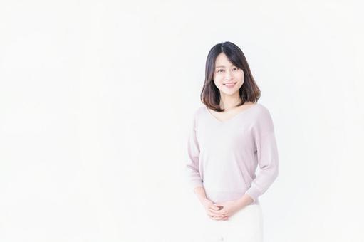 笑顔の女性ポートレート 笑顔の女性ポートレート 表情,親切,ポジティブの写真素材