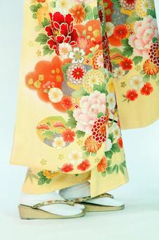 和装 和装 和装,着物,晴れ着の写真素材