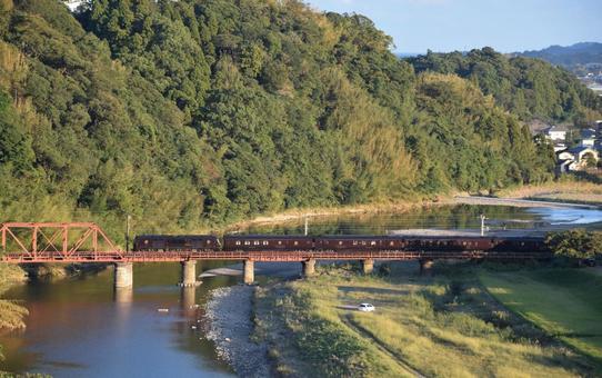 Photo, railway photo, cruise train, seven stars in kyushu, 