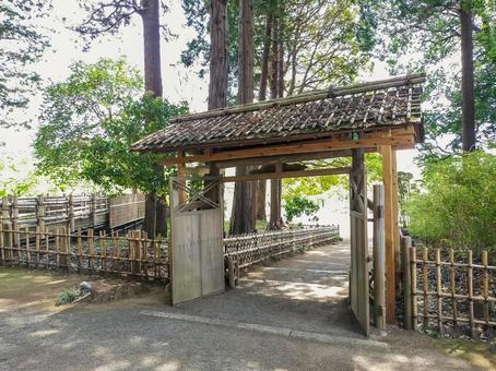 偕楽園 芝前門 偕楽園 芝前門 偕楽園,芝前門,茨城県の写真素材