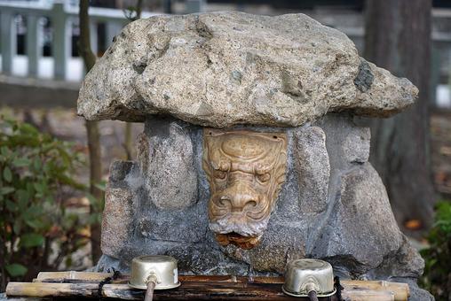 パワースポット 市杵島姫神社⑱ 龍水口 パワースポット 市杵島姫神社⑱ 龍水口 兵庫県宝塚市,市杵島姫神社,弁財天の写真素材