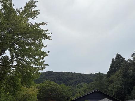 山が見える風景 山が見える風景 山,緑,自然の写真素材