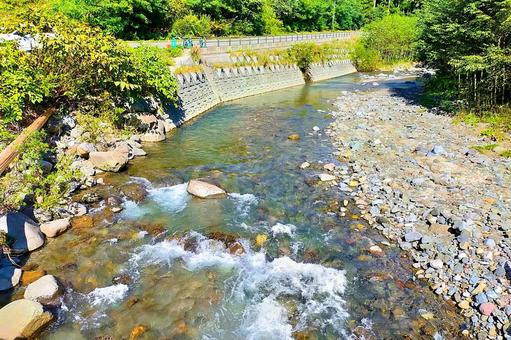 山間部の川12 山間部の川12 河川,清流,渓流の写真素材
