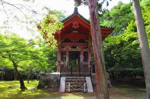 京都府-醍醐寺-大伝法院-鐘楼 京都府-醍醐寺-大伝法院-鐘楼の写真